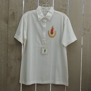 Pro Celebrity Ladies Polo Golf Shirt size M